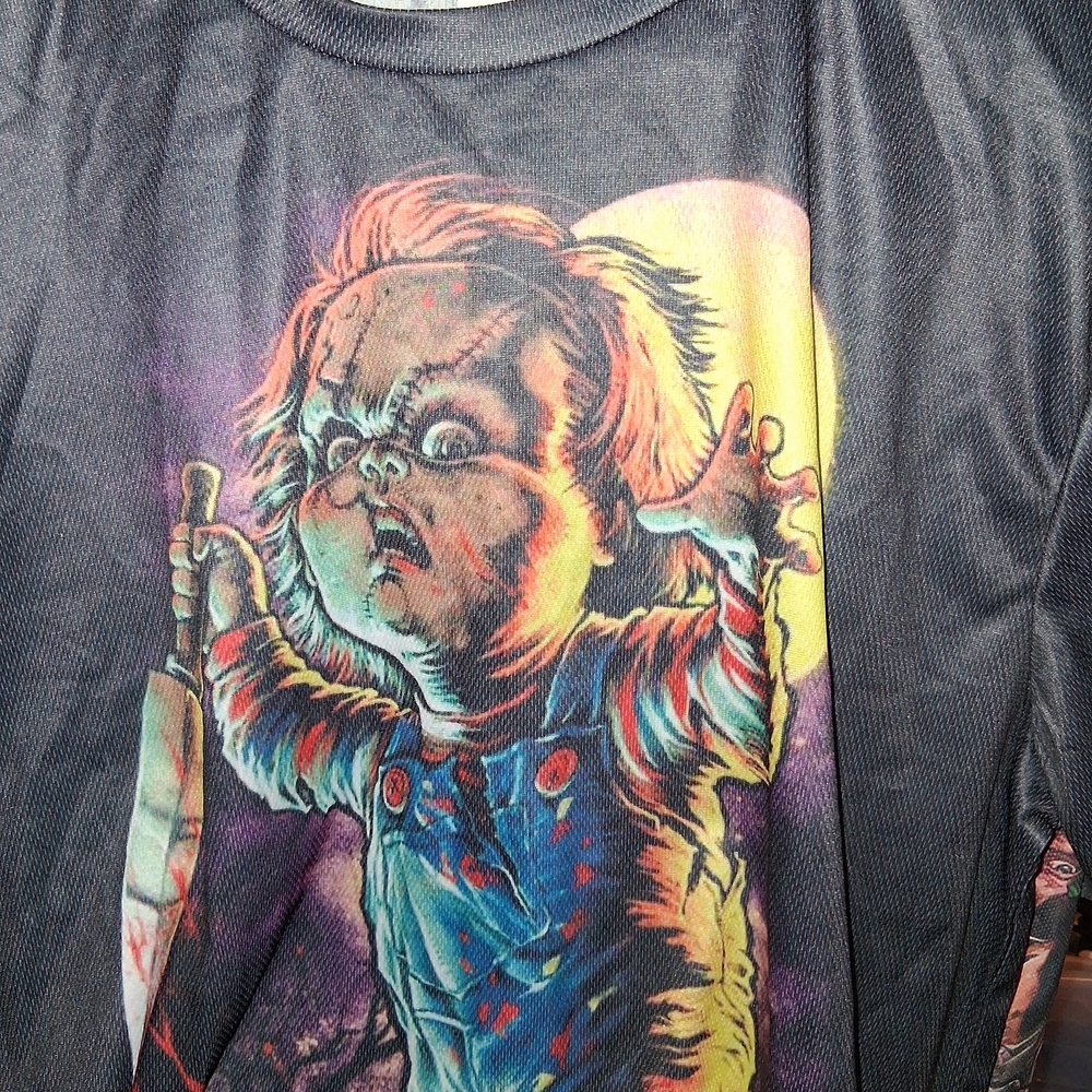 Chucky Graphic Horror T-Shirt - Black